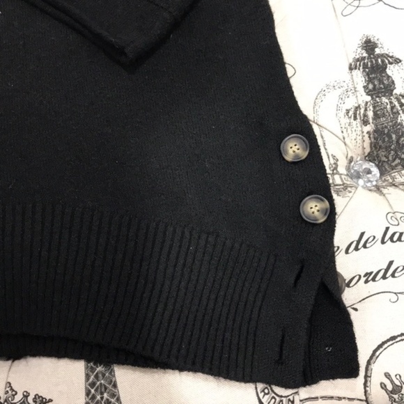 Democracy Side Button Boatneck Sweater - Picture 3 of 6